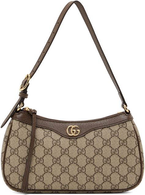 classic beige gucci bag|gucci shoulder bag ophidia.